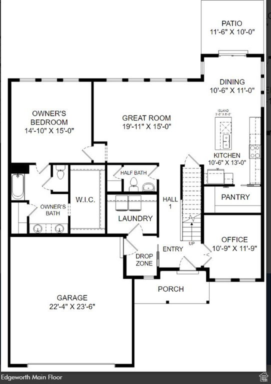 Property floor plan