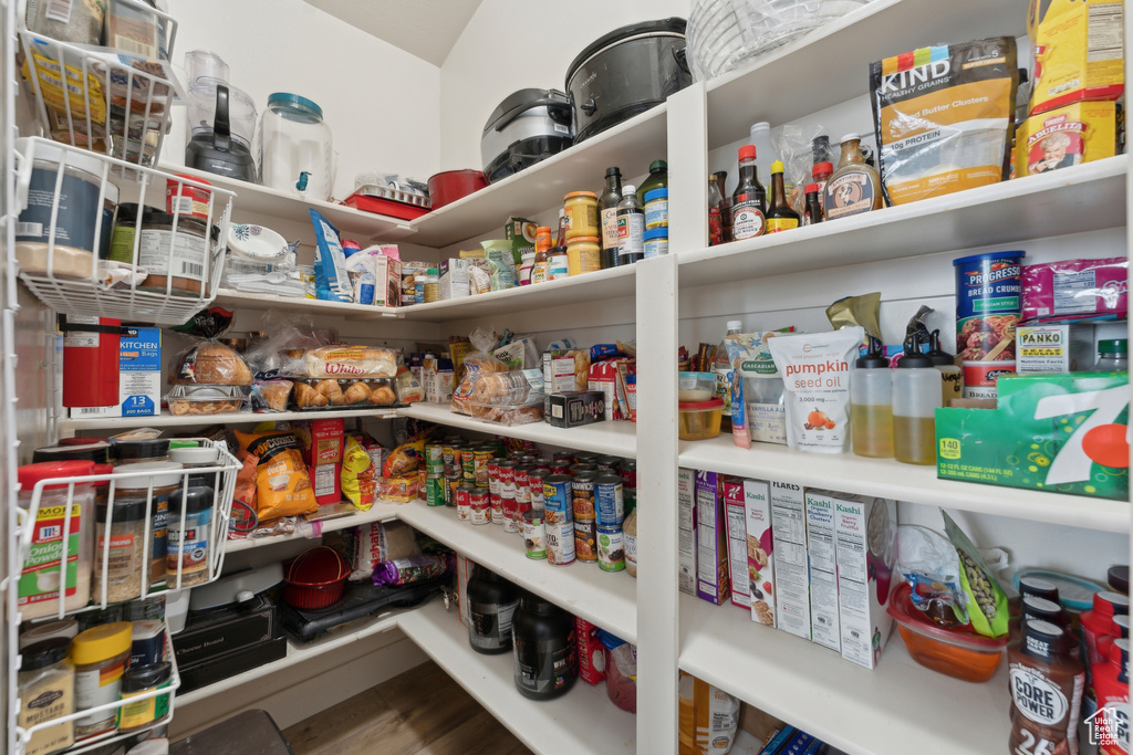 View of pantry