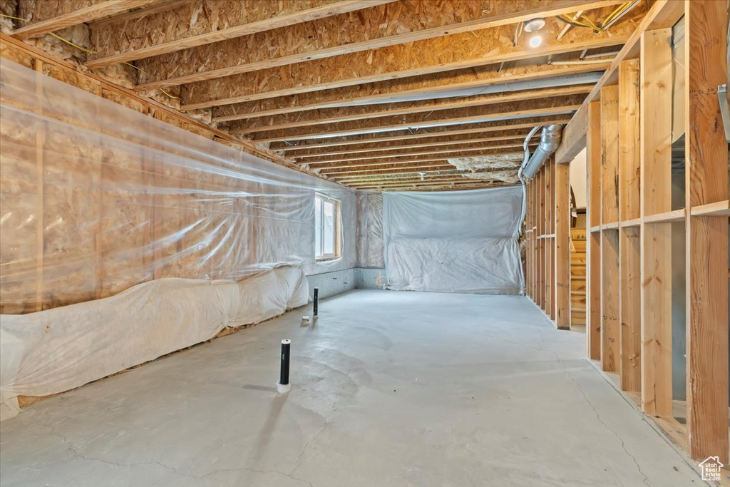 View of basement