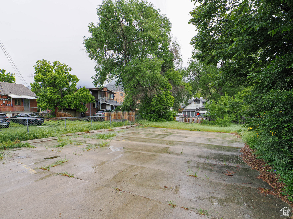 View of patio / terrace featuring fence