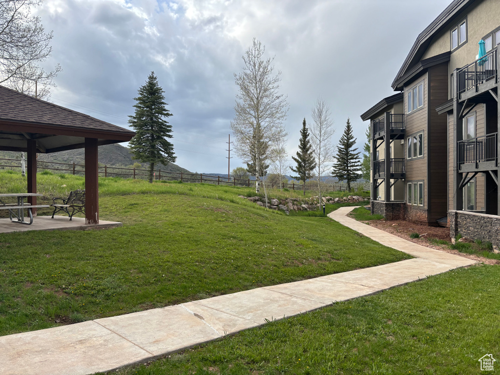 Surrounding community featuring a patio