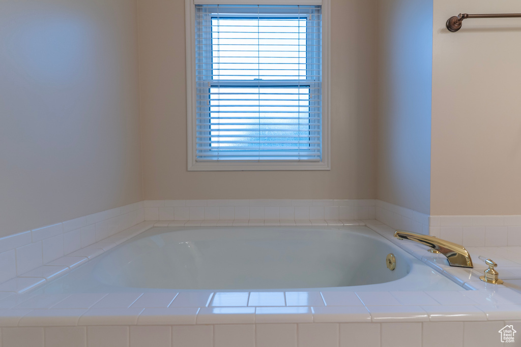Bathroom featuring a bath