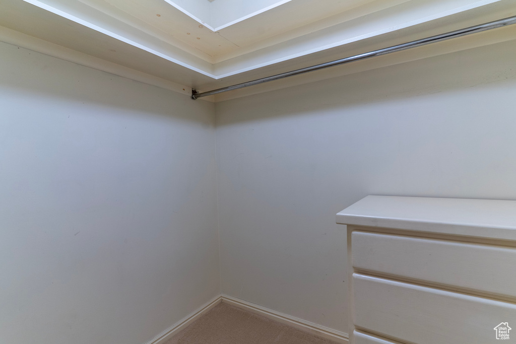 View of spacious closet
