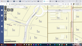 Map of parcels