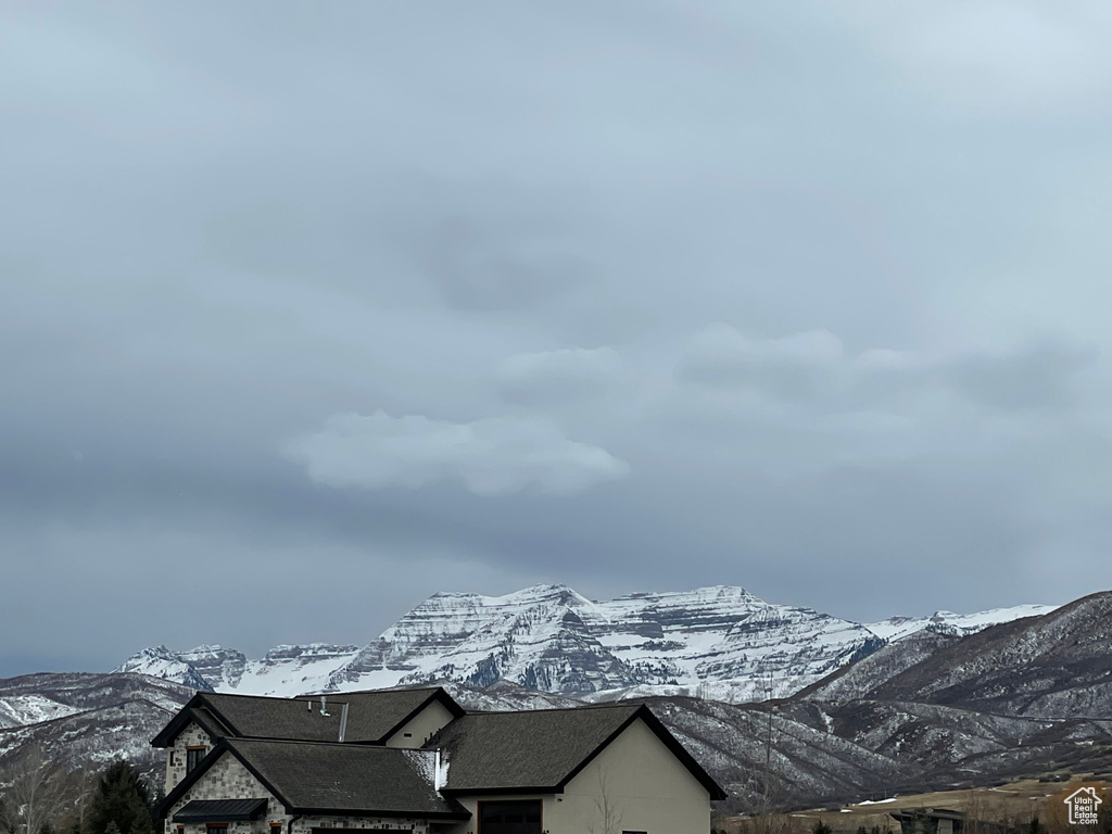 View of mountain backdrop