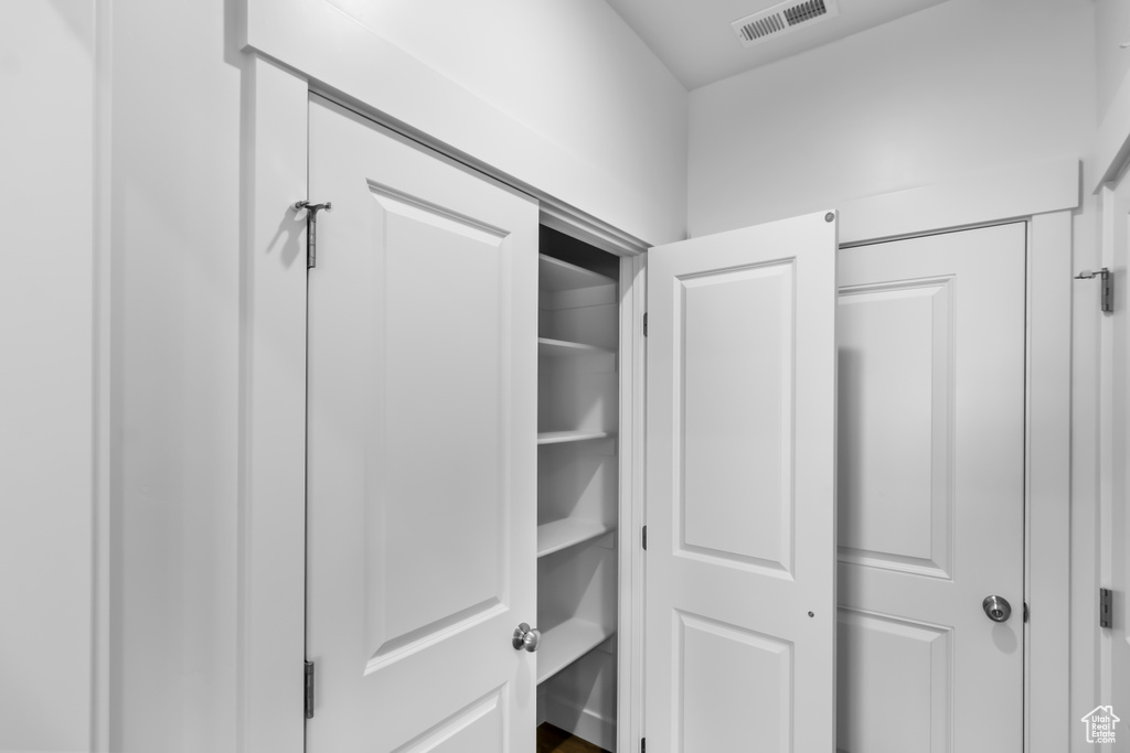 View of closet