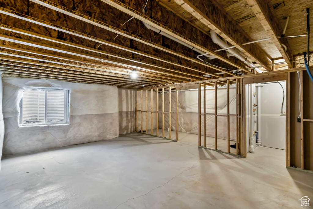 View of basement