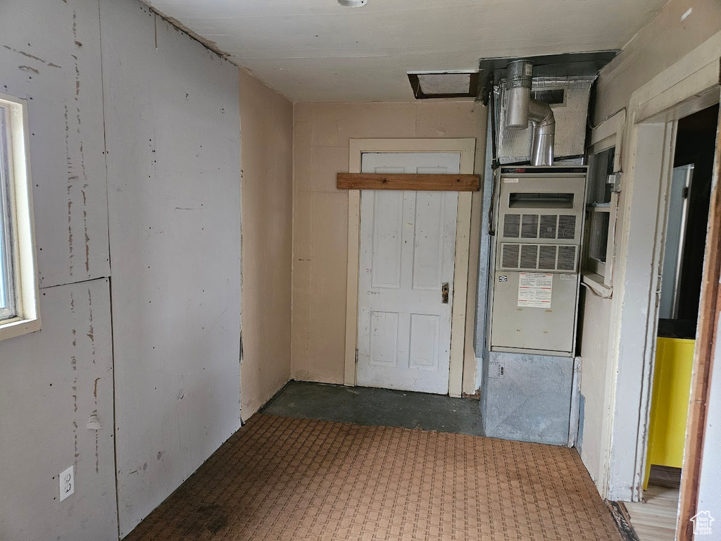 View of utility room