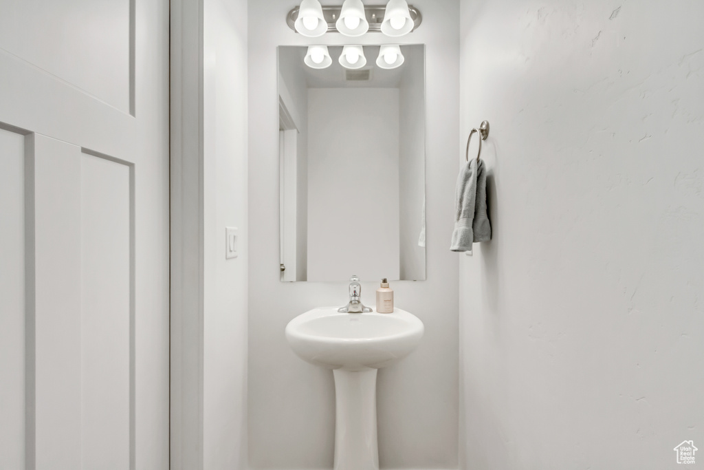 View of bathroom
