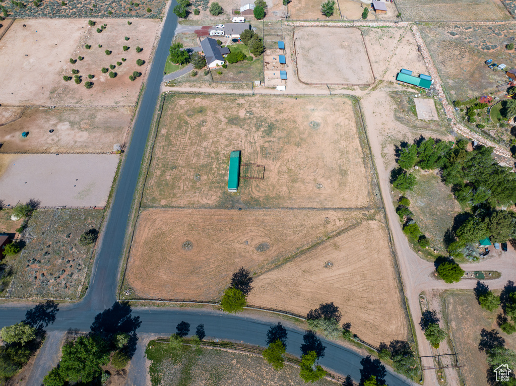 Aerial overview of property's location