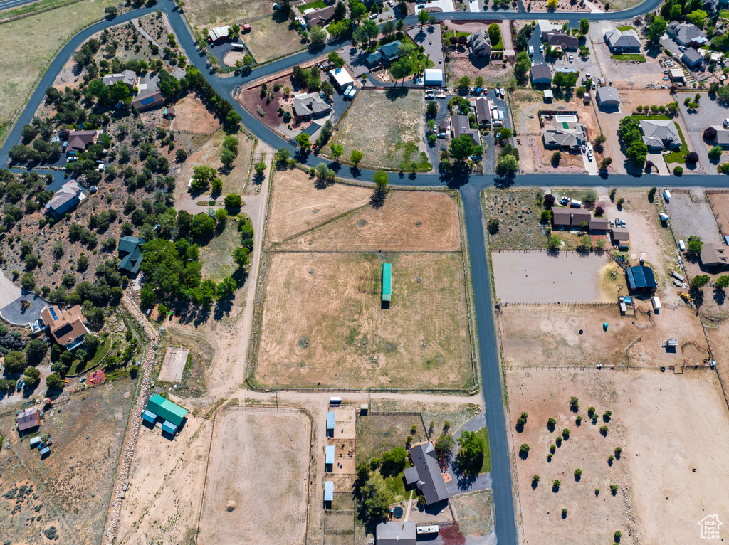 Aerial overview of property's location