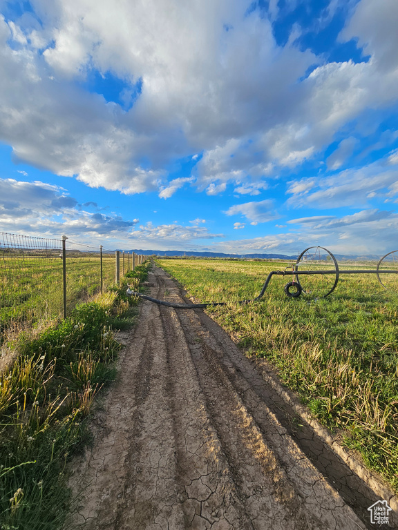 View of street with a view of rural / pastoral area