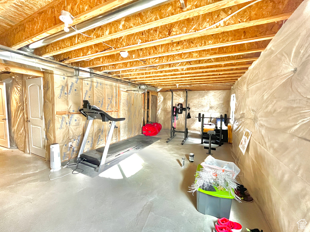 View of exercise area