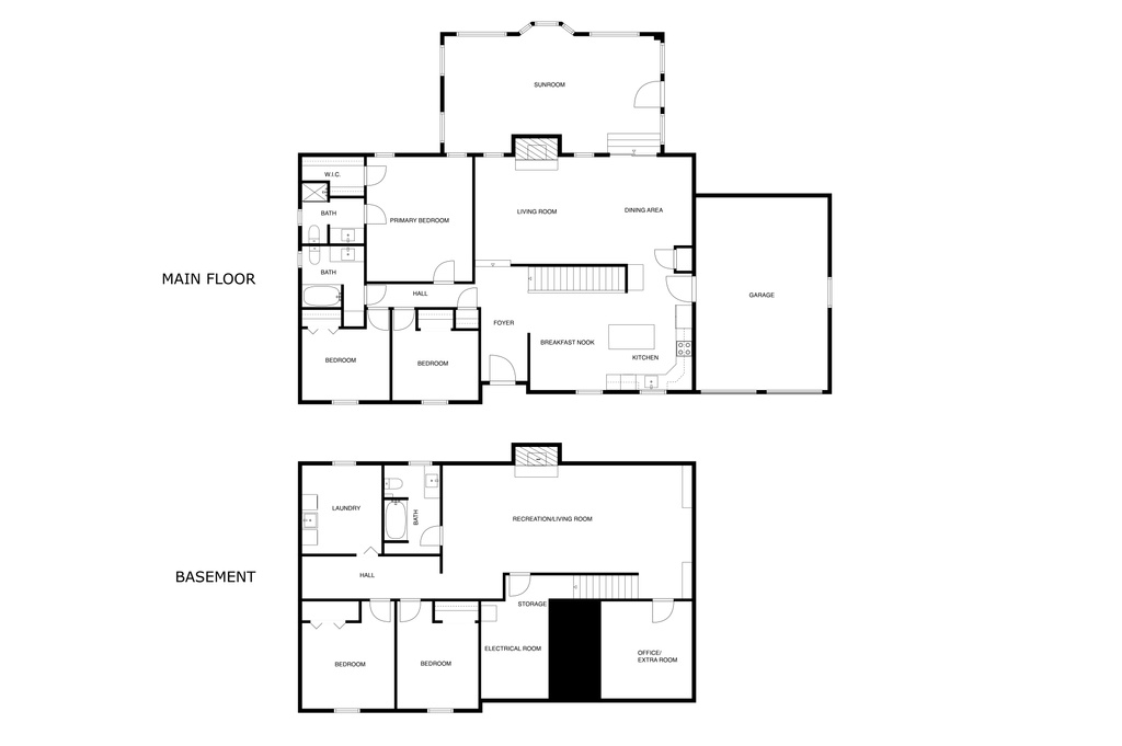 Floor plan / room layout