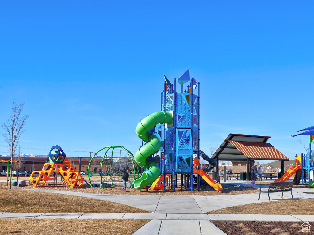 View of community playground