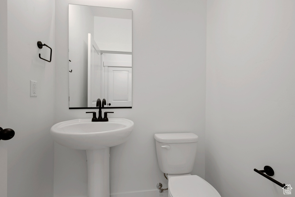 Bathroom with toilet