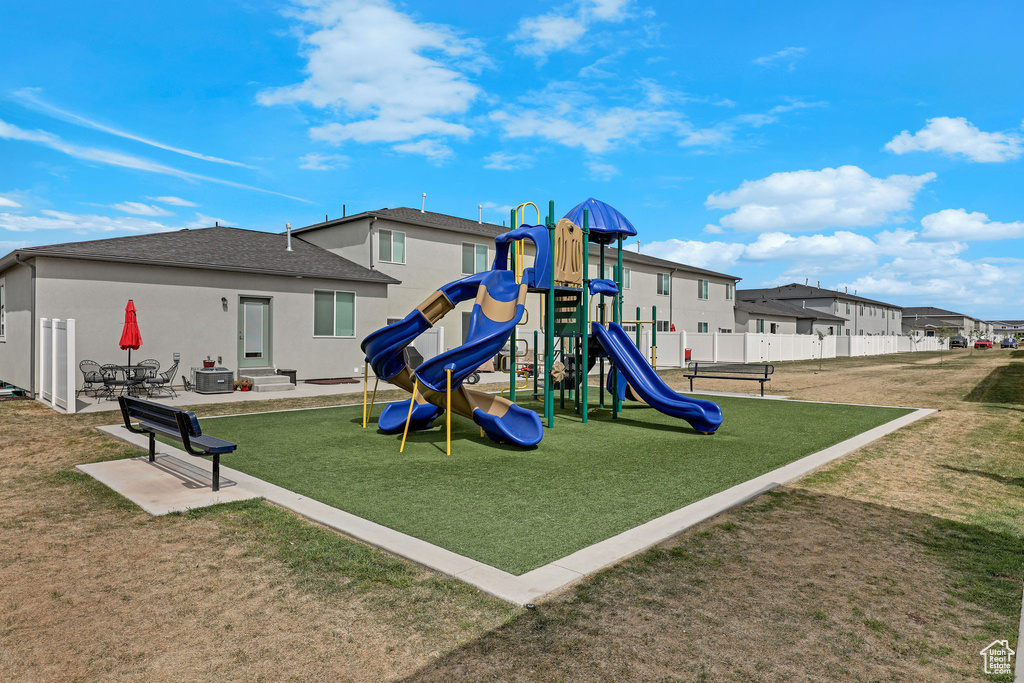 View of communal playground