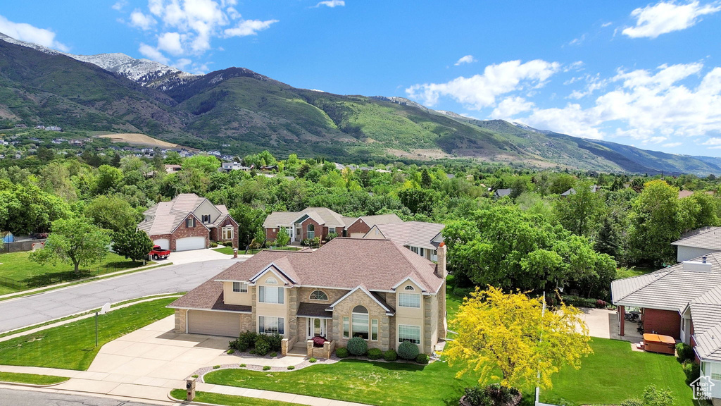 View of mountain backdrop