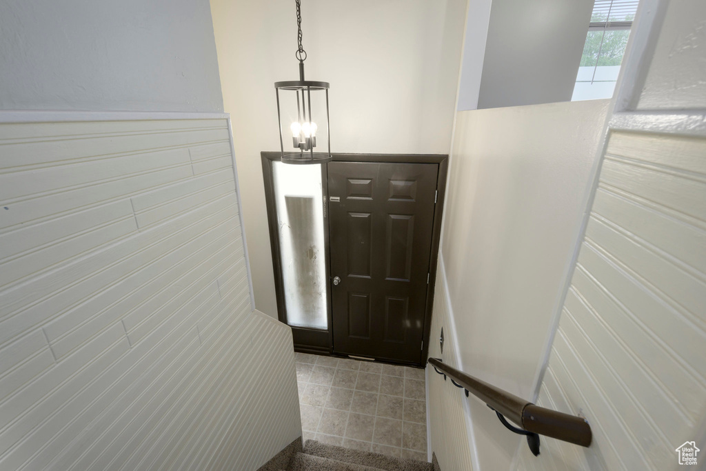 View of foyer entrance