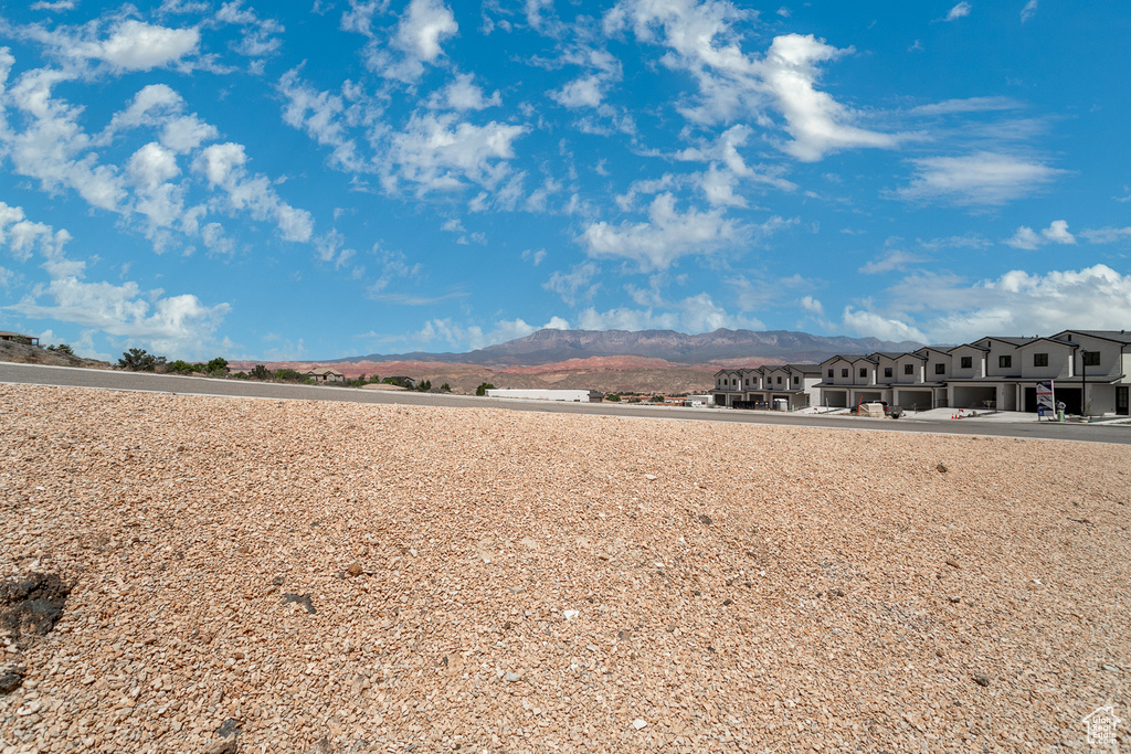 View of mountain backdrop