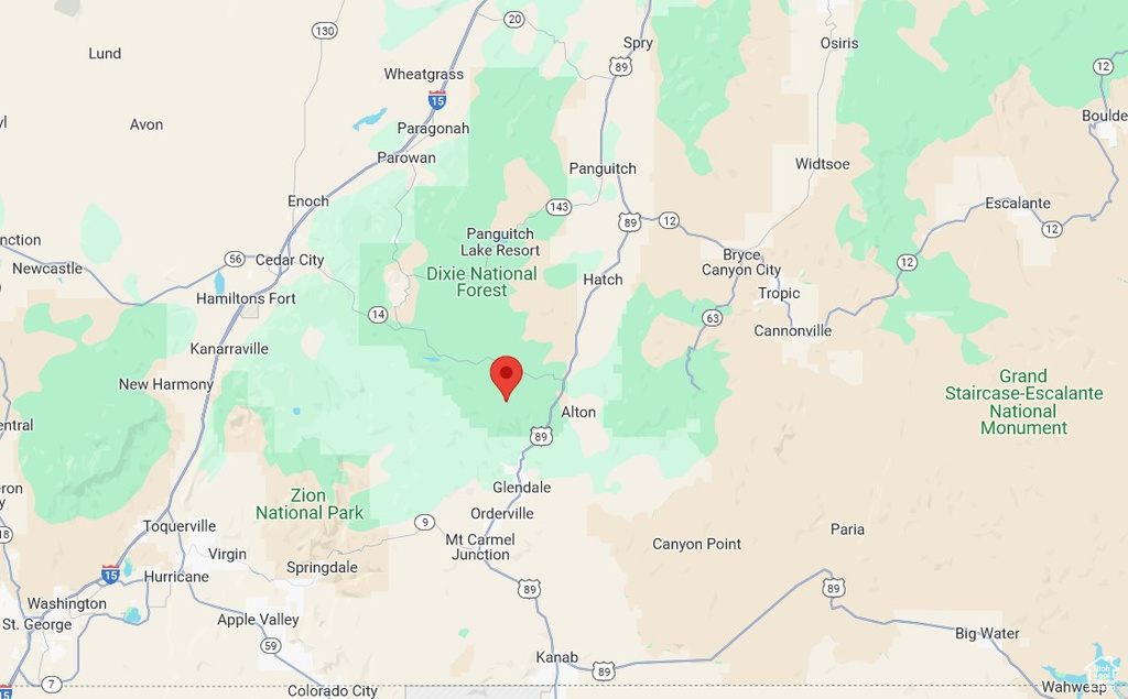 Map of property with streets / nearby areas