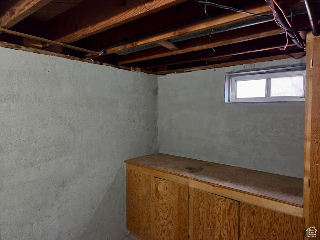 View of basement