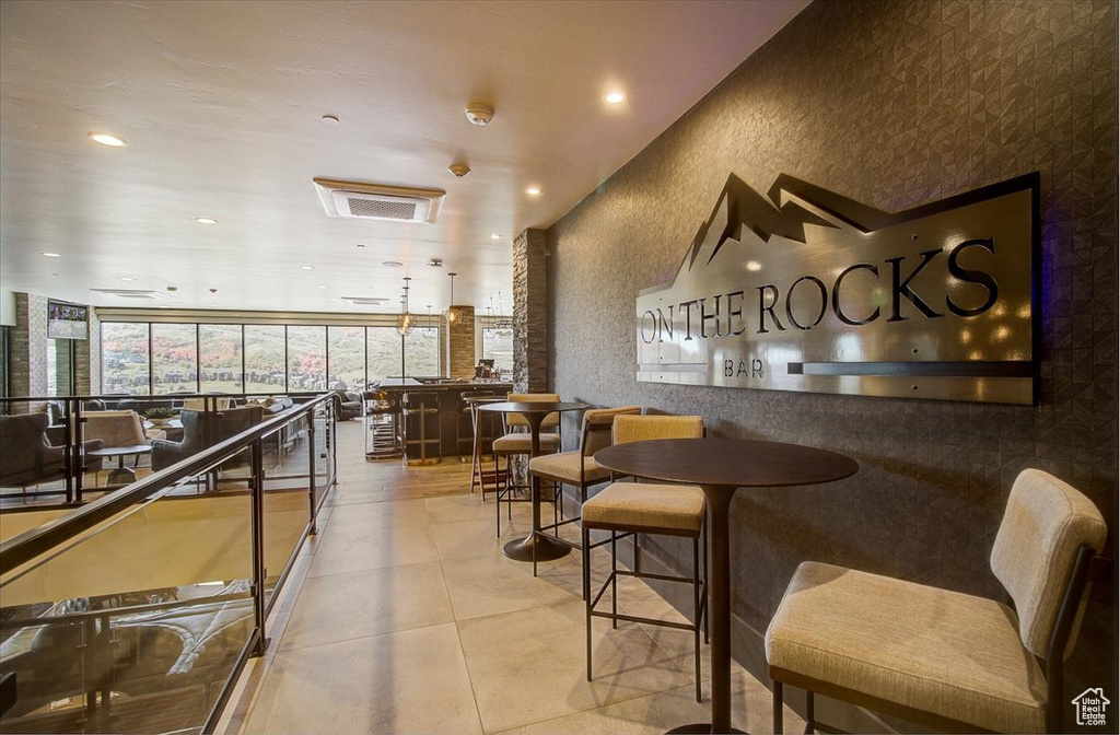 Lobby featuring recessed lighting