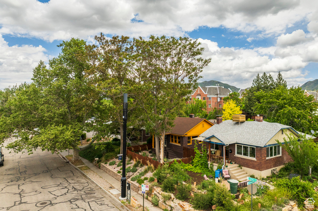 View of subject property
