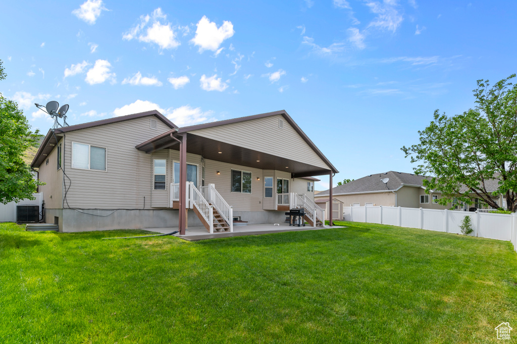 View of rear view of house