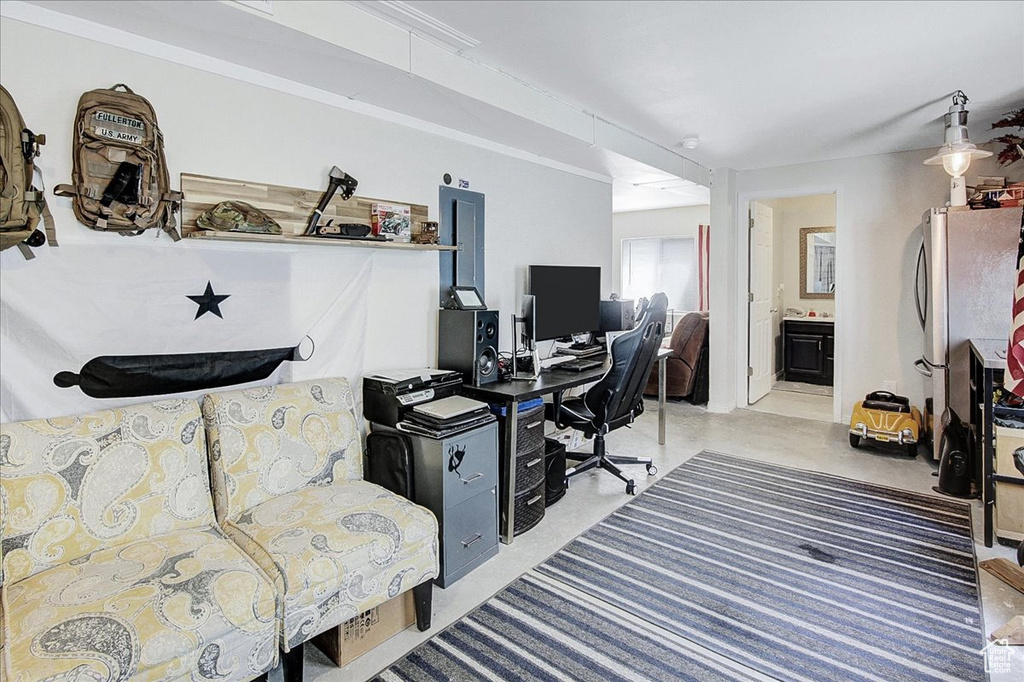 View of home office