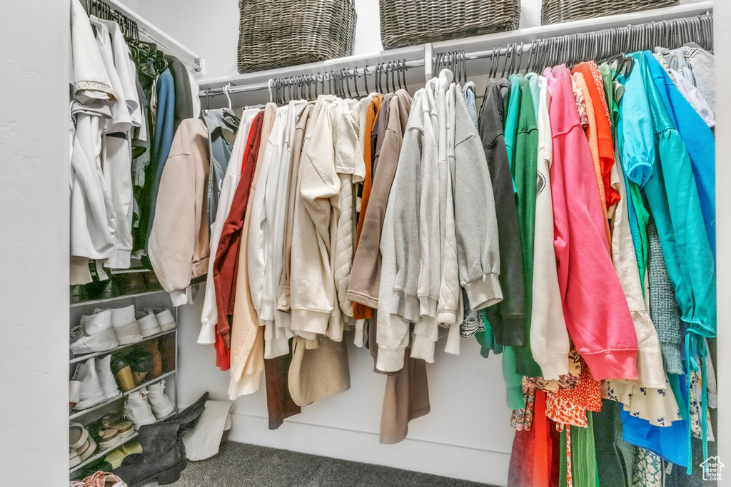 View of closet