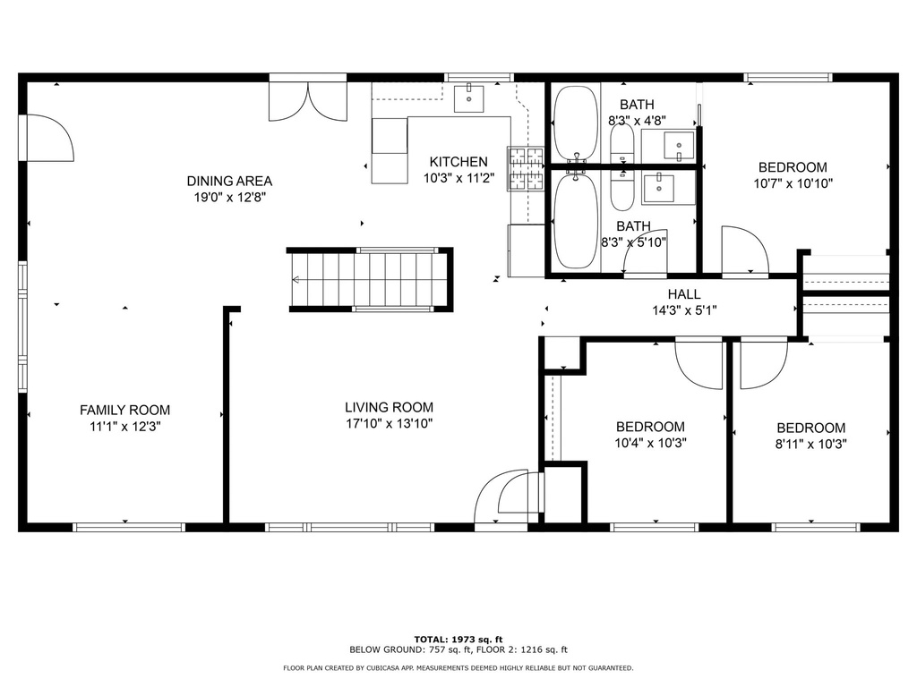 Floor plan / room layout