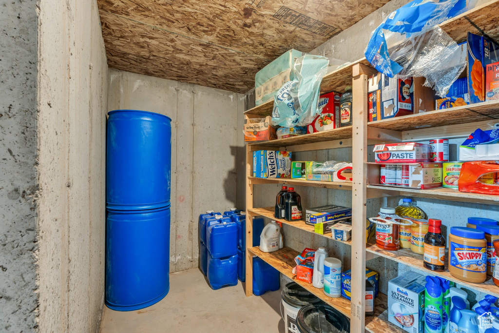 View of storage