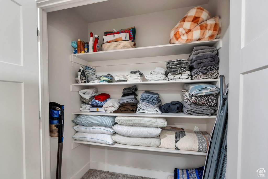 View of closet
