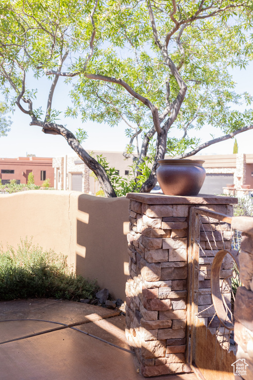 View of patio / terrace with fence