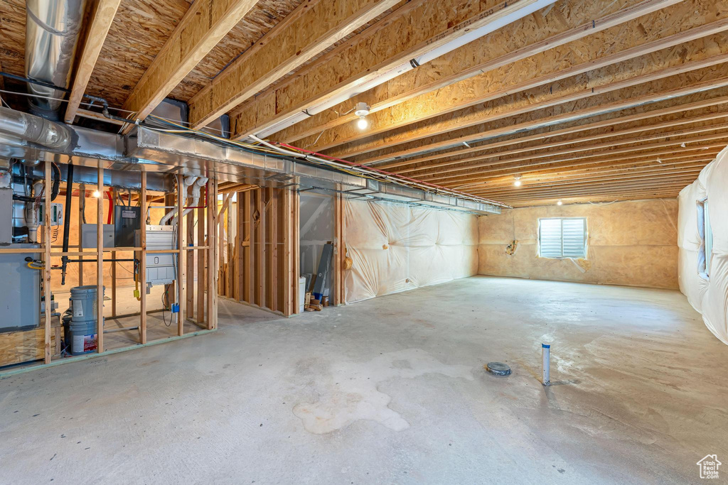 View of basement