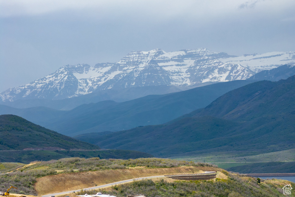 View of mountain backdrop