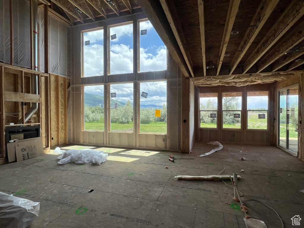 Miscellaneous room featuring plenty of natural light