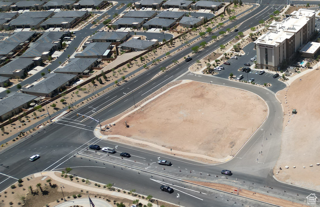 View of property location with nearby suburban area