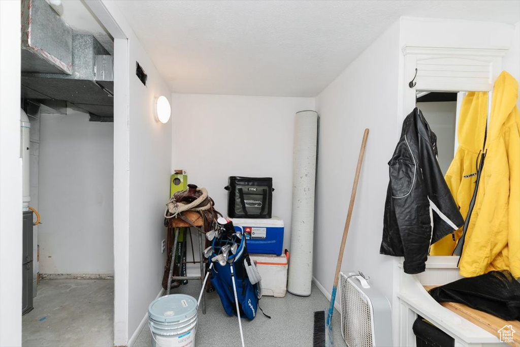 View of laundry room