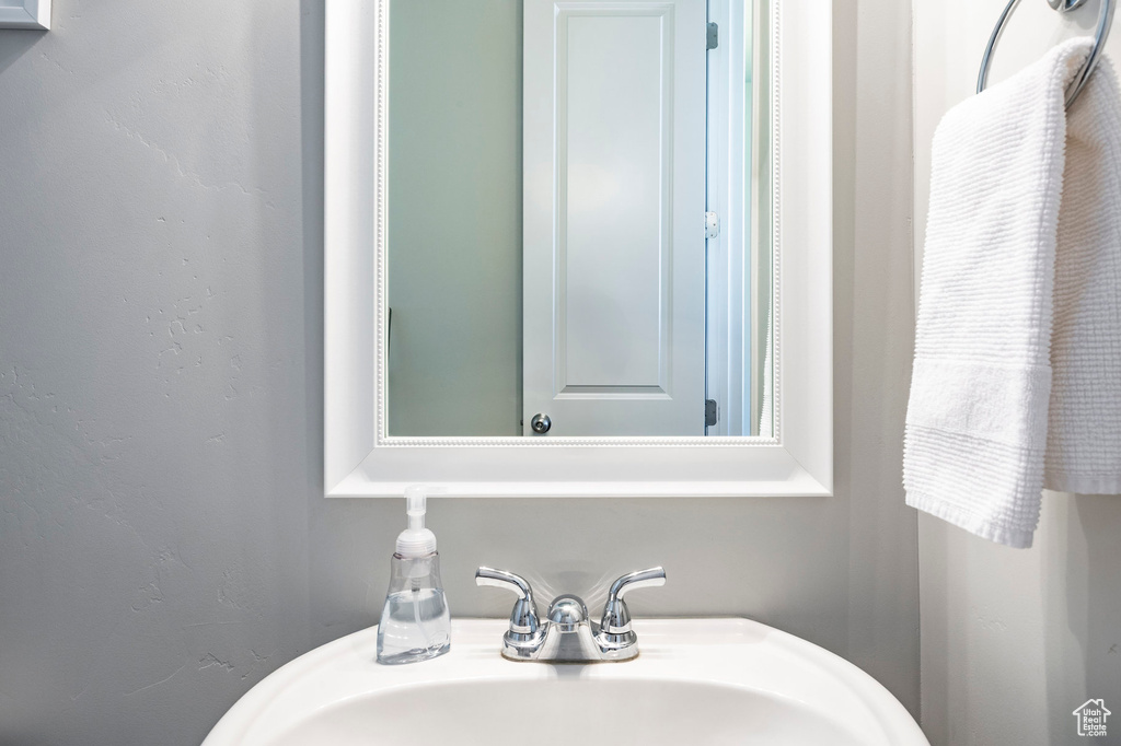 Bathroom with a sink