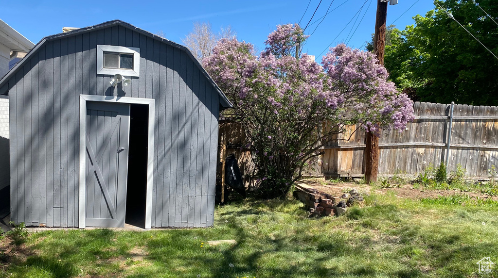 View of shed
