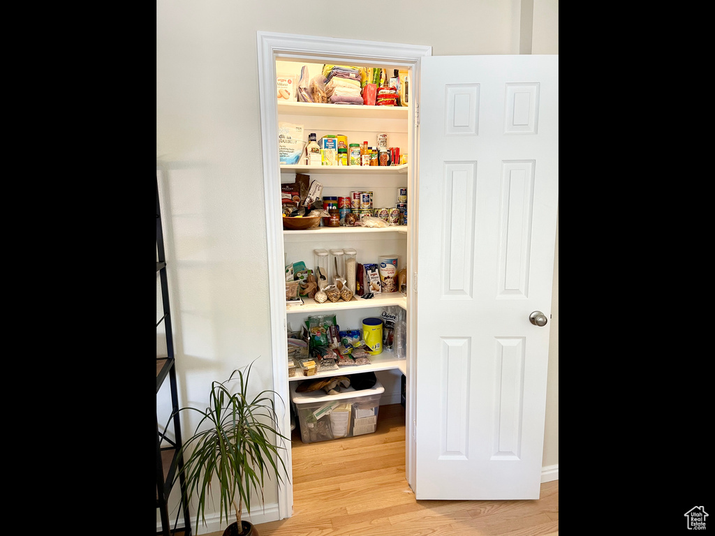 View of storage area