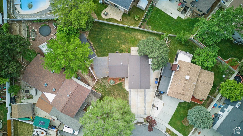 View of property location with nearby suburban area