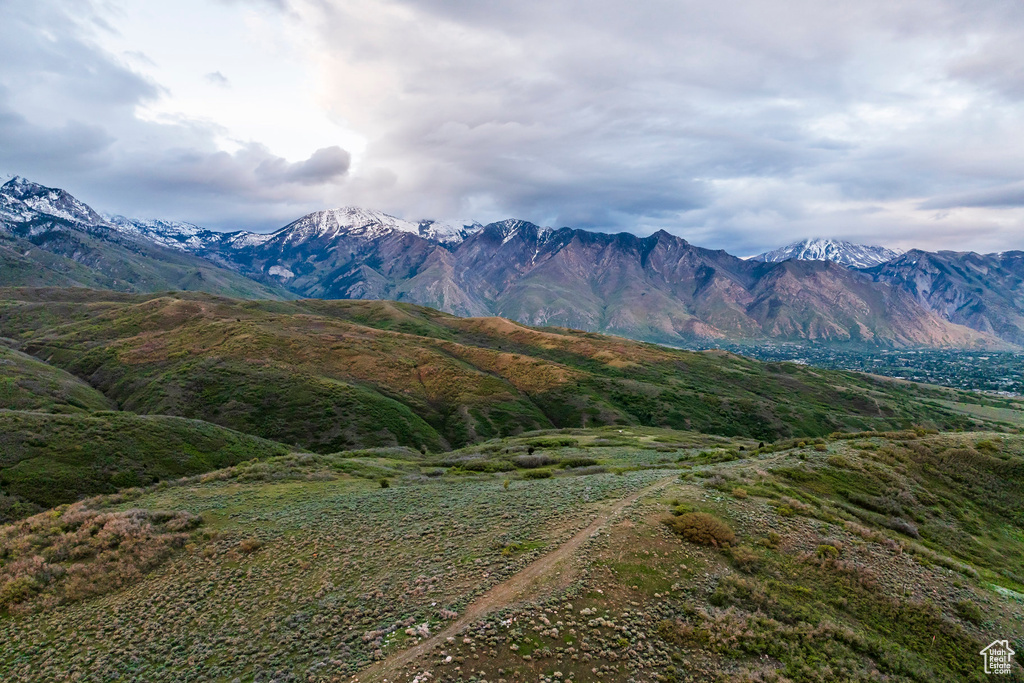 View of mountain backdrop