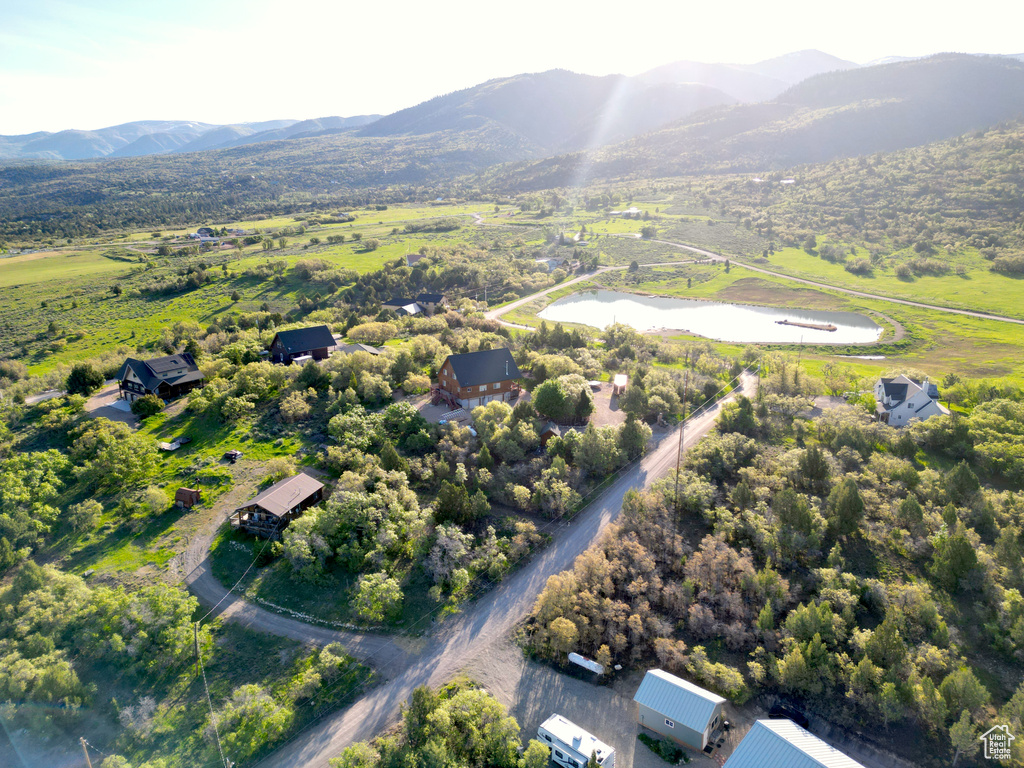 View of property location with a mountainous background
