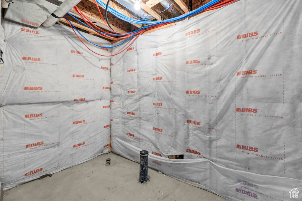 View of basement