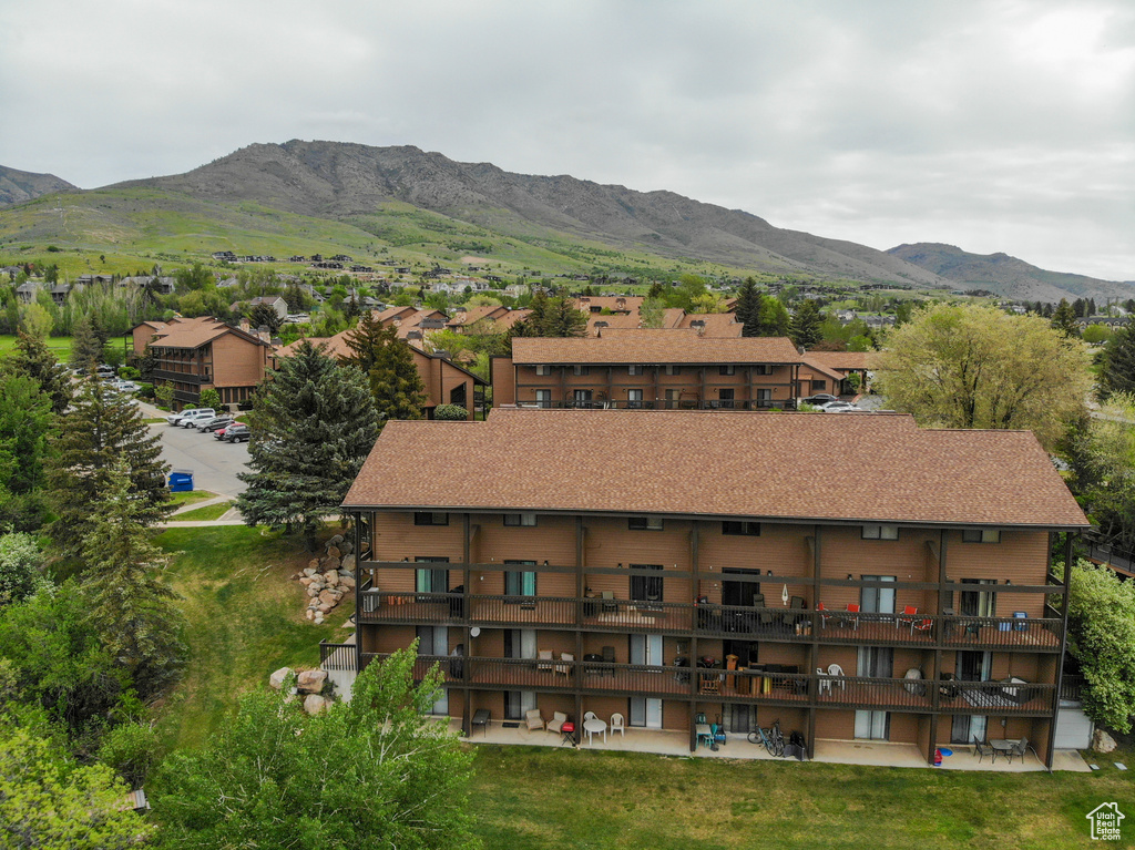View of mountain backdrop