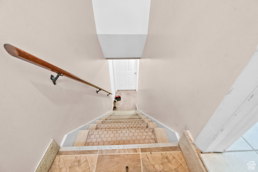 View of staircase