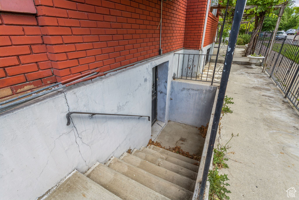 View of staircase